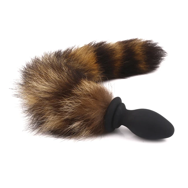 sex toy tail Sex Toy Fox Tail Anal Plug Vibrator Wireless Remote Vibrating Butt Plug  Anus Dilator For Couples