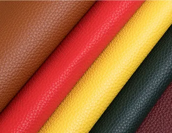 

20 Colors Litchi Artificial Suede PU Leather Fabric 1.8mm Thickness 50cm*138cm For Sofa Furniture DIY Accessories