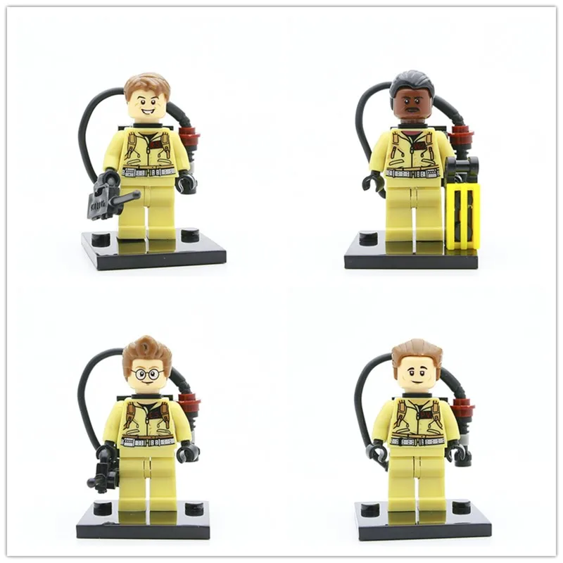 Совместимые блоки Ghostbuster супергероев фигурки оружие модные строительные