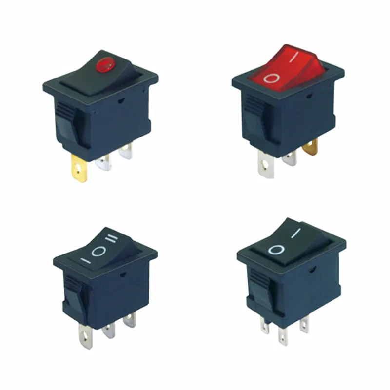 

KCD1 Light Included Switch 12 v led Light Ship Type Switch KCD1 Size 15*21 Installation Size 13X19