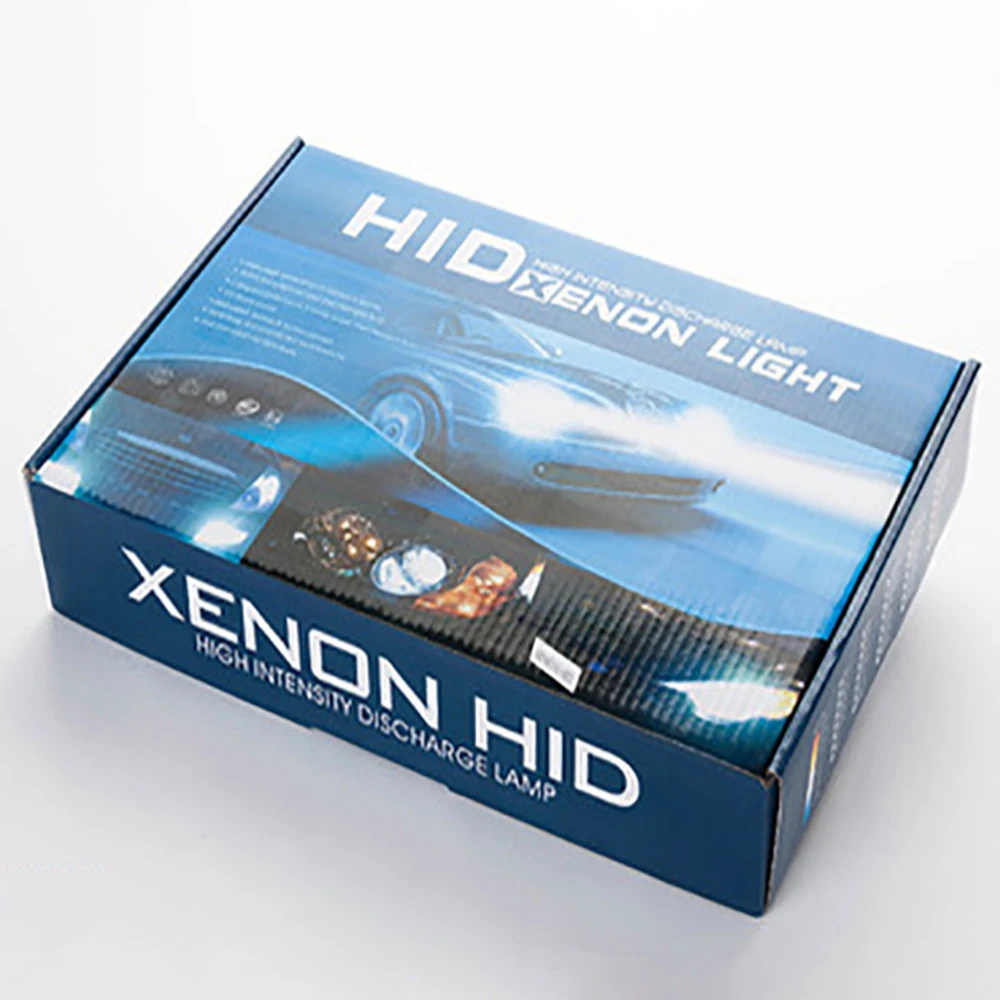 CARCTR 1 комплект ксеноновые автомобильные фары лампы HID с балластами H H3 H4 H7 H8/H9/H11 6000K 12V 35WHID ксеноновая лампа для автомобиля комплект фар