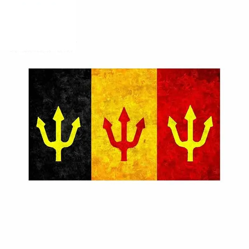 

Personalized Belgium Flag Red Devils Soccer Sign Funny Car Stickers Air Conditioner Waterproof Vinyl JDM Decal
