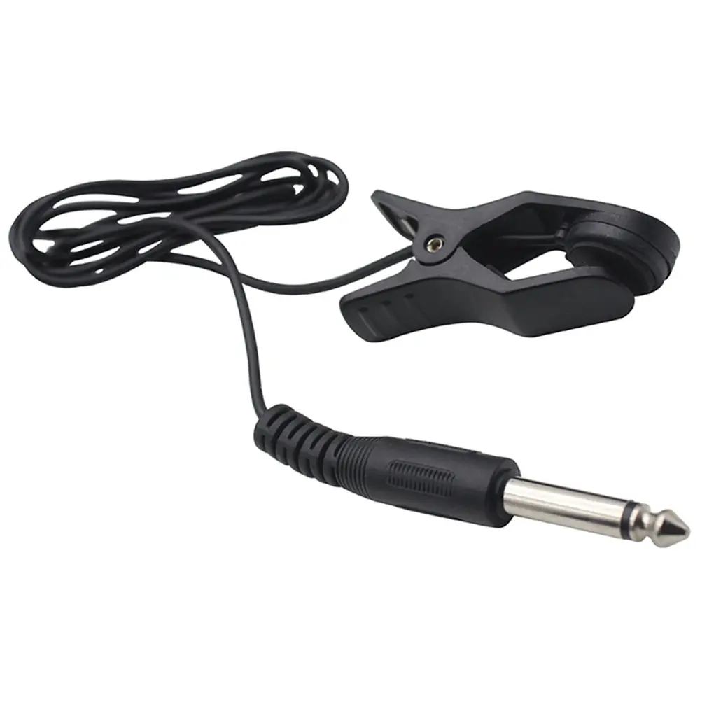 2018 Clip On Microphone Pickup Acoustic Guitar Violin Mandolin Ukulele Banjo Amplifier Speaker Sound Instrument Accessory | Спорт и