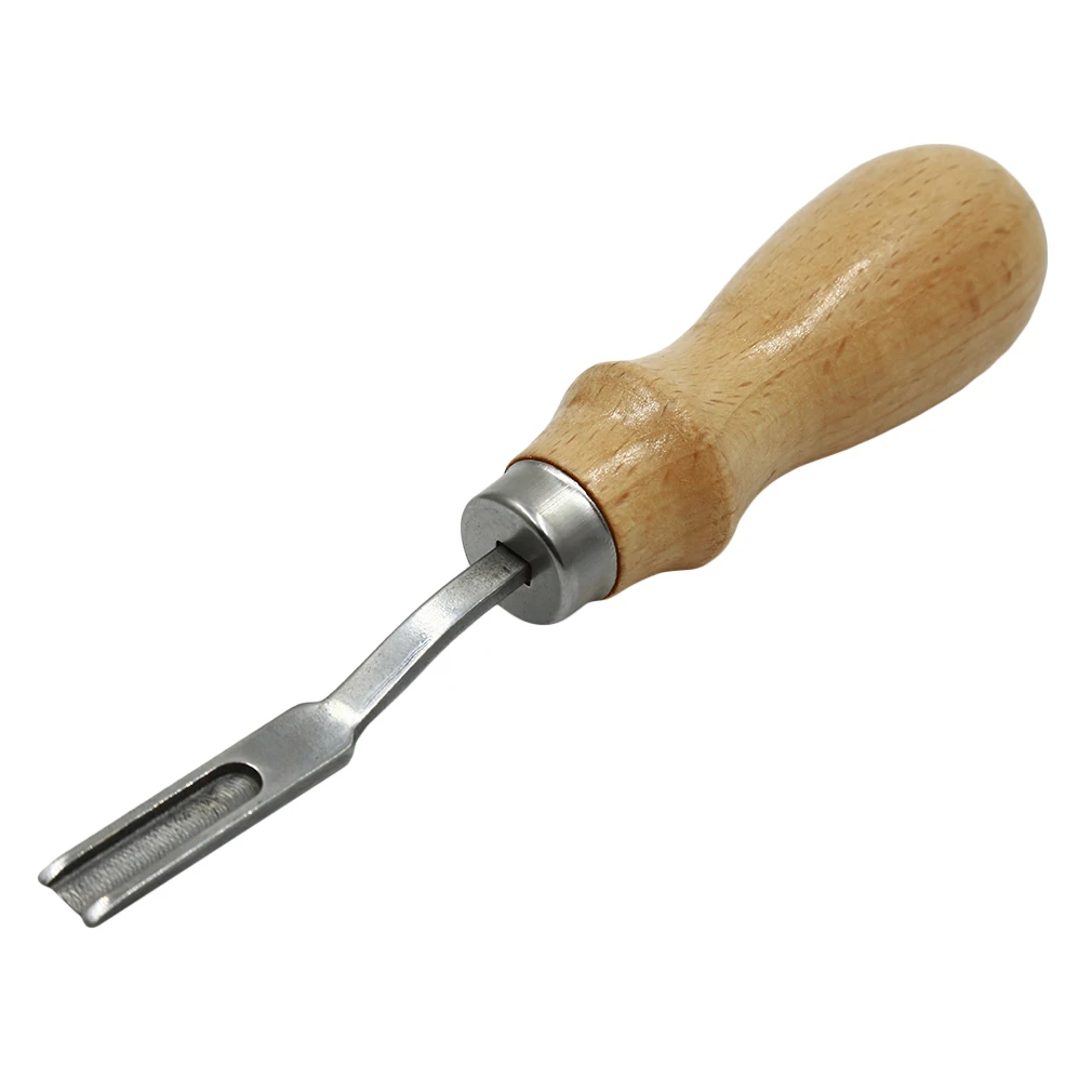 High Quality DIY Handmade French Style Leathercraft Leather Edge Beveler Leather Cutting Skiving Trimming Leather Craft Tool