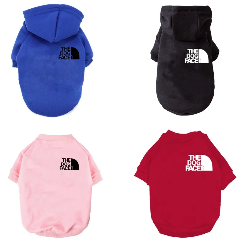 S-2xl Dog Clothes Heat Transfer Pattern Sweater Warm Sports Fashion Pet Jacket Christmas Clothing Hoodie York Autumn | Дом и сад