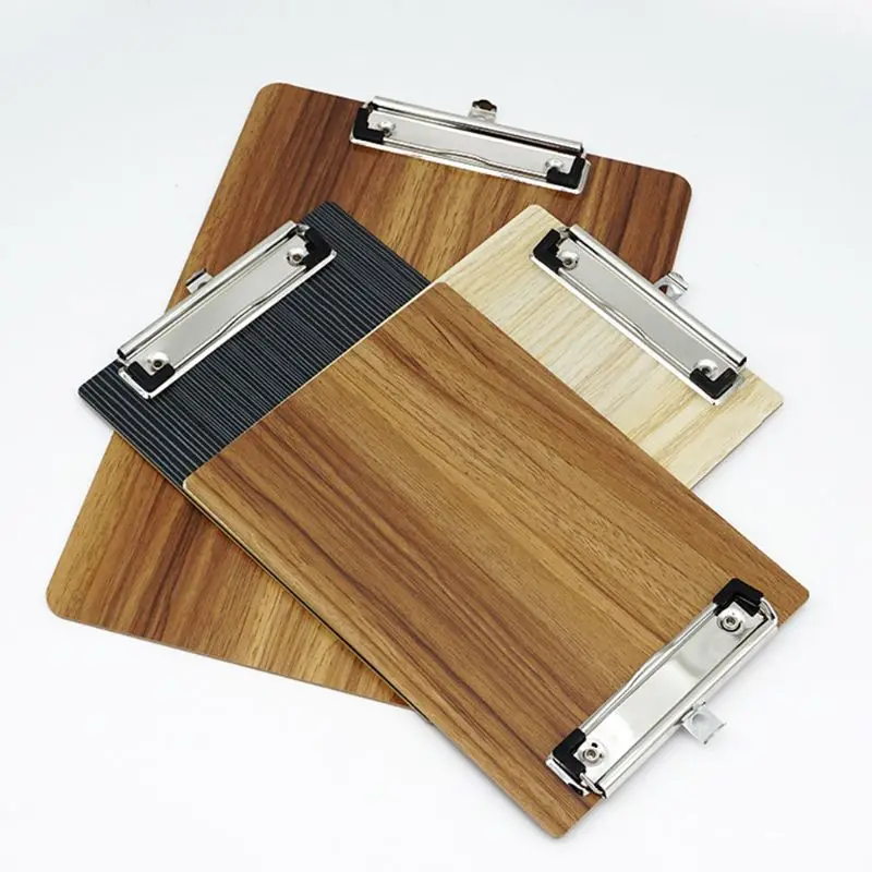 Portable Wooden Writing Clipboard A4 A5