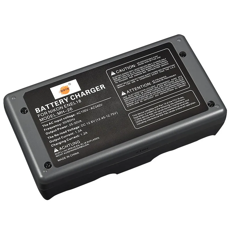 DSTE двойное зарядное устройство для EN EL18 батареи|battery charger|dual battery chargercharger for |