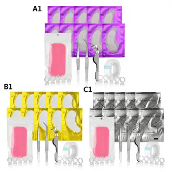 

Purple eye patch - purple eye patch - eyelash grafting set Grafted Eyelash Eye stickers Grafting Eyelashs forehead