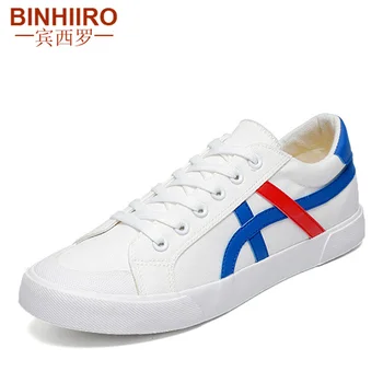 

Men's Canvas Shoes Classic Breathable Comfortable Outdoor Casual shoes male High Quality Fashion Flat Sneakers 2019 New 6801