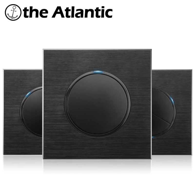 Light Switch 1 2 3 4 Gang ON OFF Button Free Click Wall Power Single