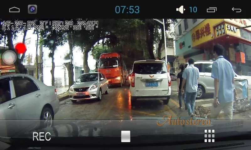 Car DVR For Android 14 Android 13.0 Android11 Android7 Car GPS System Car Record