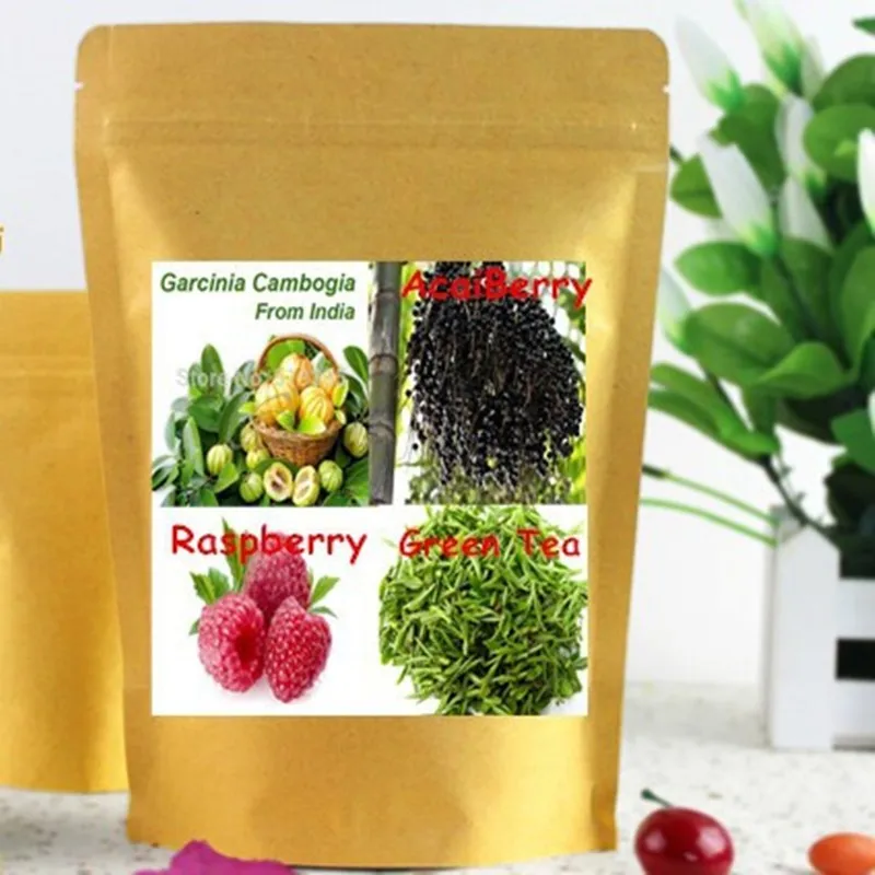 

Top4 Raspberry Ketone, Garcinia Cambogia, Green Coffee Bean&Tea & Acai Berry Complex Extract for Weight loss