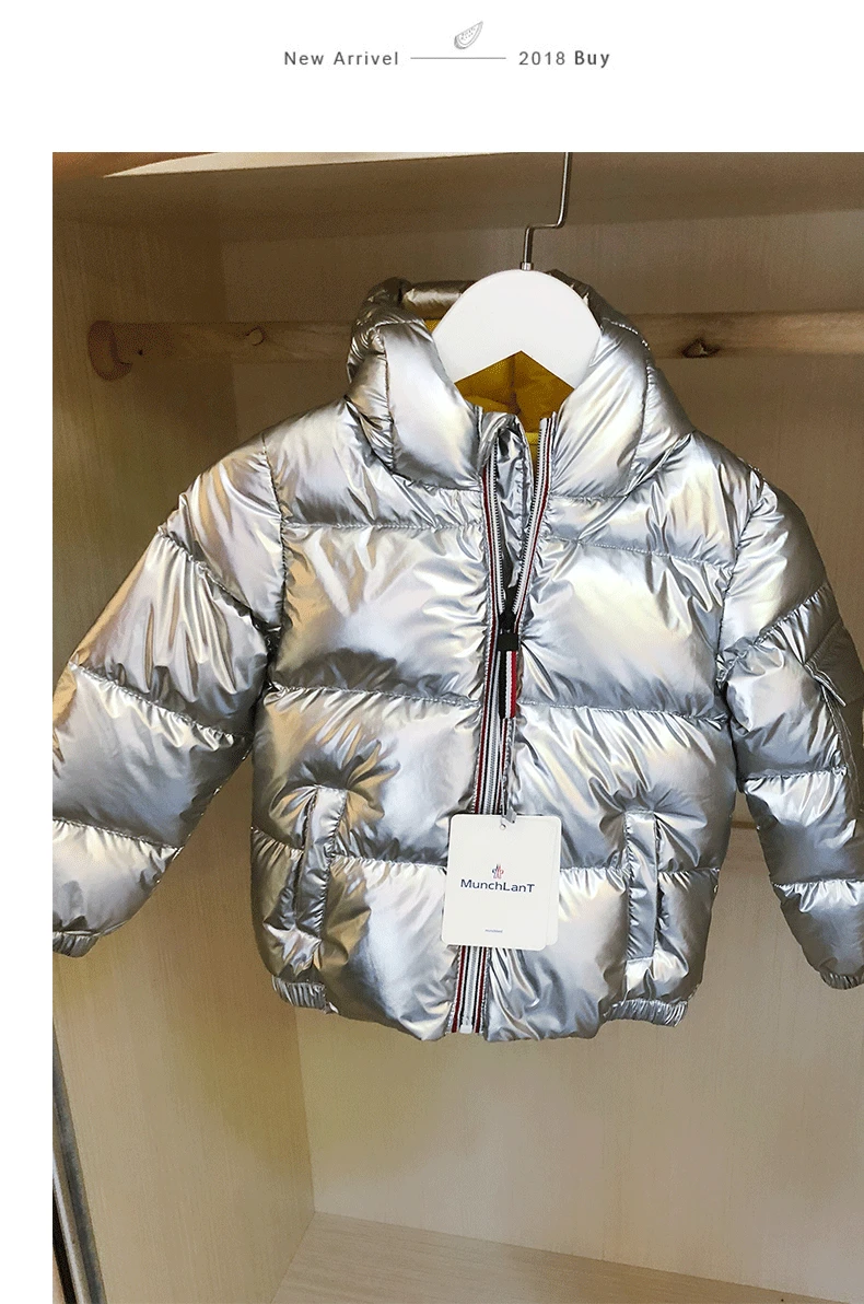 ZPW Baby Boys Girls Winter 2-Piece Cute Cartoon Printed Down Snowsuit