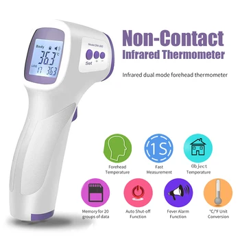

Digital Infrared Thermometer Forehead Temperature Adult Non-contact Measure Handheld Forehead thermometer Thermometer