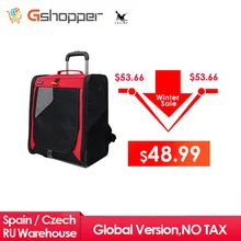 เดินทางสัตว์เลี้ยงสุนัขแมวปลอดภัยกระเป๋าเป้สะพายหลังกรณีรถเข็น PET สุนัขขนาดเล็กแมวกระเป๋...(China)