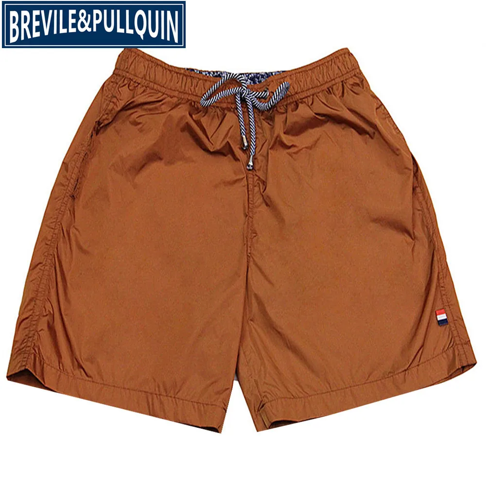 Большой бренд Brevile pullquin пляжные шорты для мужчин Черепашки сплошной купальник быстросохнущие мужские шорты для купания сексуальные плавки - Цвет: B