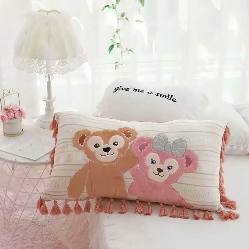 

68cm Duffy ShellieMay Plush Pillow Kawaii Bear Bay Window Cushion Anime Stuffed Pillow Girls Bedding Decora Doll Gift For Girl