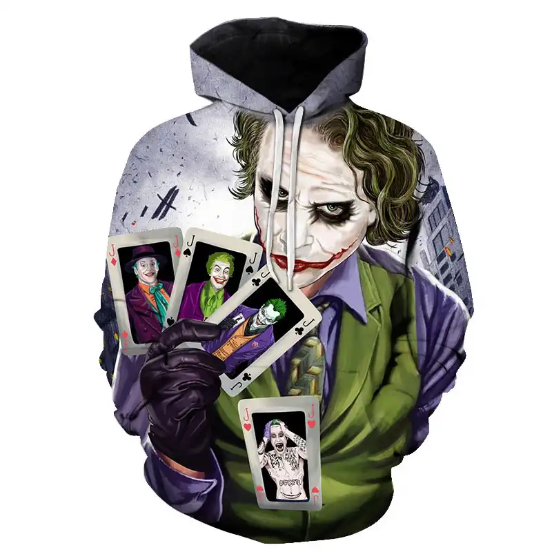 moletom coringa 3d