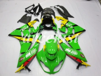 

New ABS Injection Mold Motorcycle Full Fairings Kit For Kawasaki Ninja ZX-6R 636 2009 2010 2011 2012 Body set Green