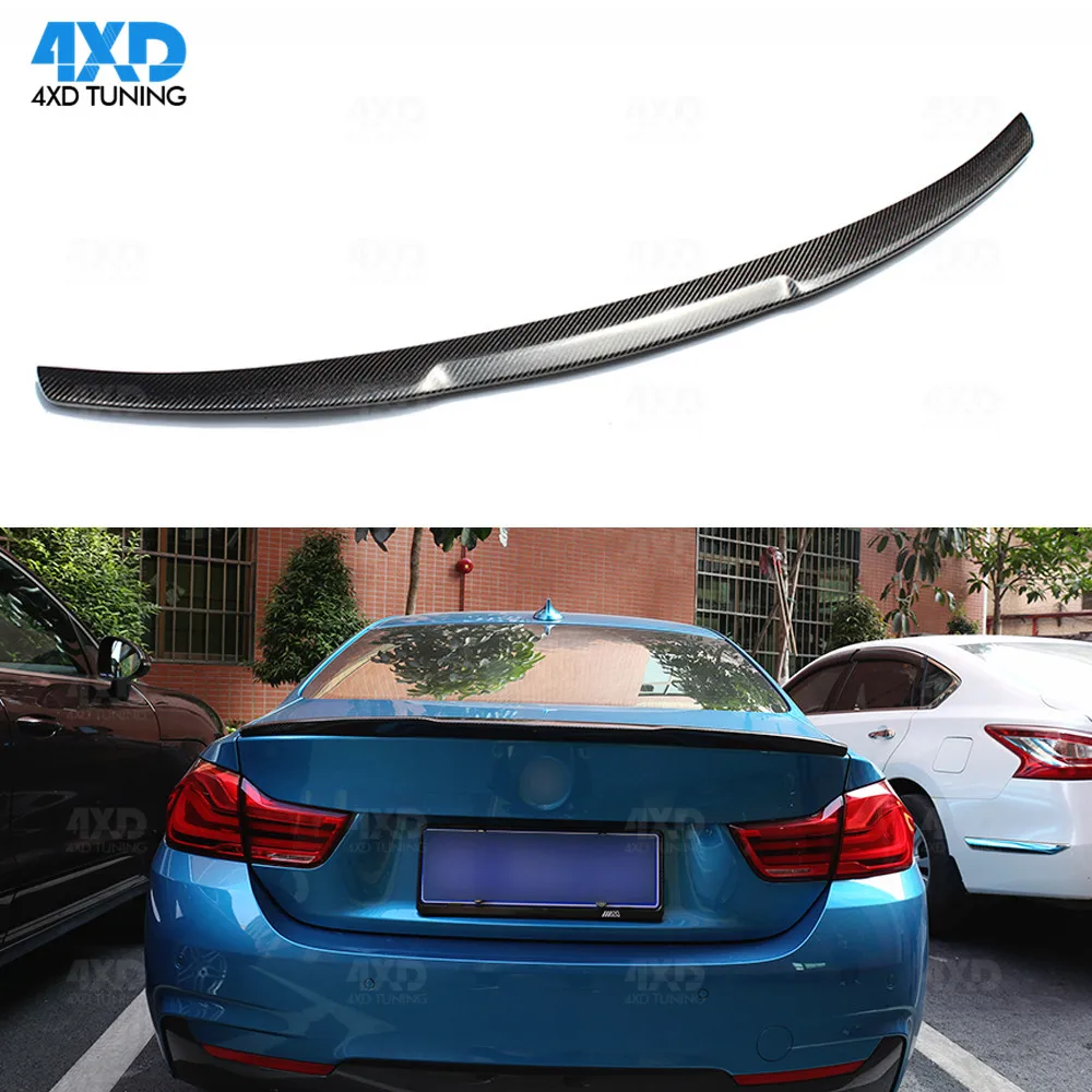 

Carbon Fiber Rear Spoiler For BMW F32 Rear spoiler Trunk Wing 420I 428I 435I Coupe M4 Style 2014 2015 2016 2017 2018 2019