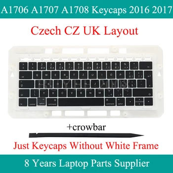 

Keycaps Key Caps For Macbook Pro 13" 15" A1706 A1707 A1708 Czech CZ Keyboard Keycap Key Cap EU UK Layout Late 2016 Mid 2017 Year