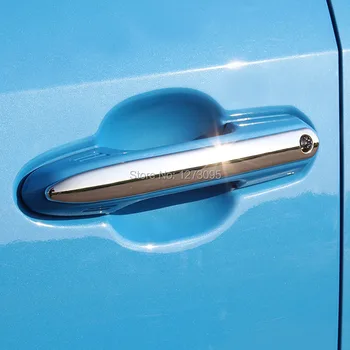 

For Toyota RAV4 RAV 4 XA50 2019 2020 ABS Chrome Side Handle Cover Protectors Trim Guard Sticker Original Car Styling Accessories