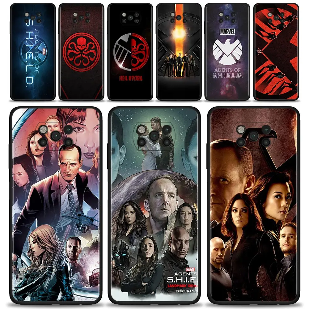 Case For Xiaomi POCO X3 M3 Pro NFC F3 GT F1 Cover for Mi Civi 11T 10T 9T 11 Note 10 Lite Marvel Agents of SHIELD Season 6 | Мобильные