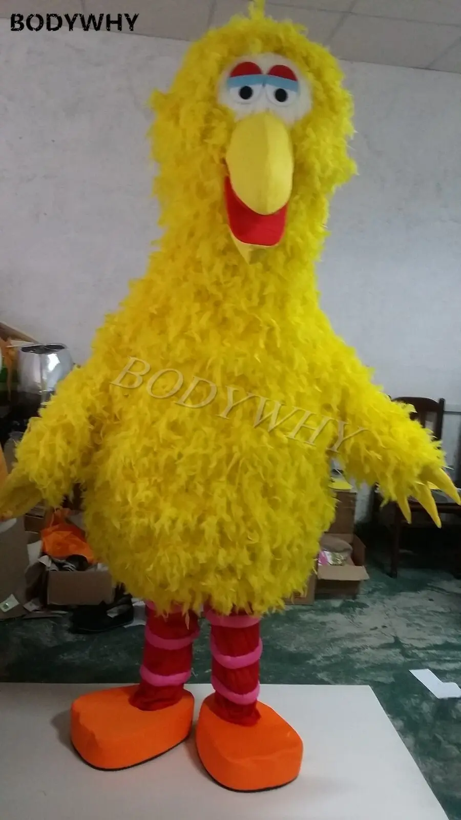 Big Yellow Bird Mascot Costume - China Big Bird Costume and Mascot Costume  price