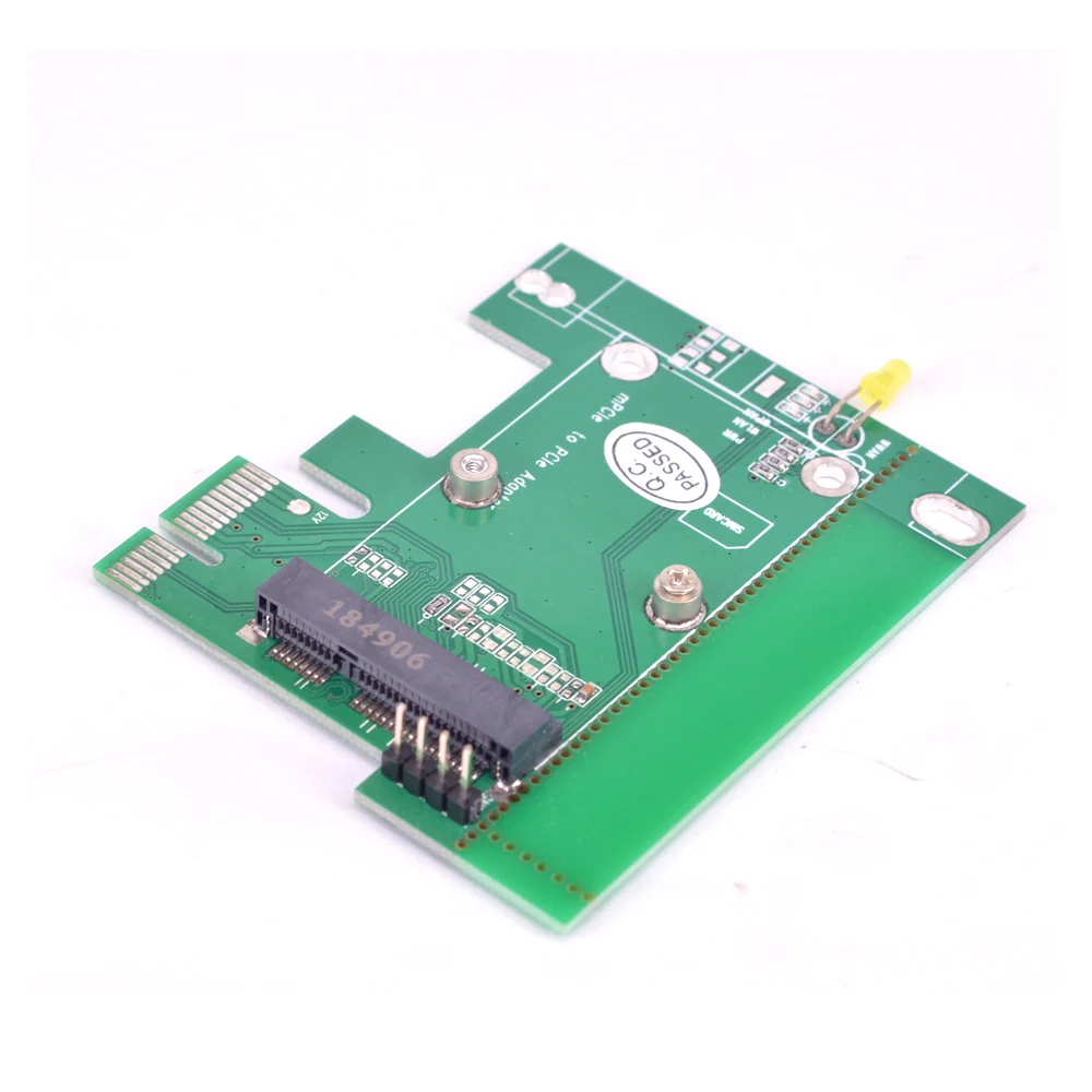 PCI express к mini PCIe беспроводной сетевой адаптер для настольных Wlan карт Поддержка Bluetooth wifi PC карты Riser карты