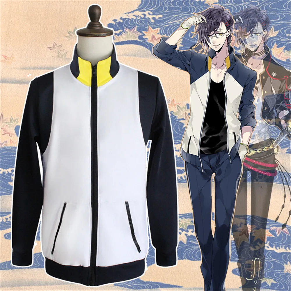 Толстовка Touken Ranbu Online Hotarumaru Akashi kuniyaki карнавальный костюм кардиган с капюшоном