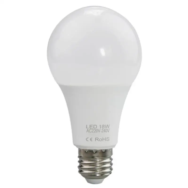 warm light E27 Светодиодный светильник 220-240 в 12 Вт 15 Вт 18 Вт 20 Вт энергосберегающий светильник для внутреннего освещения - Испускаемый цвет: warm light