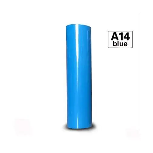 blue 30 см x 5 м(1ftx17ft) ПВХ винил для термопресса машина теплопередачи режущий плоттер - Цвет: blue