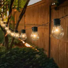 

Solar Fairy Lights Outdoor Solar Bulbs String Lights 8 Modes IP65 Waterproof Solar Powered Fairy Lights