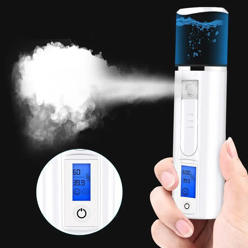 

Charger Spray Beauty Instrument Cold Spray Machine Moisturizing Facial Part Water Useful Product Humidifier Portable Facial Vapo