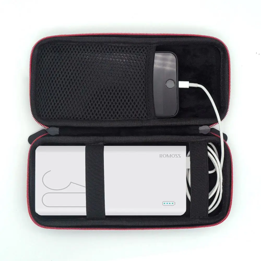 Новая жесткая Портативная сумка EVA для путешествий Romoss Sense 8/8+ 30000 мАч Чехол для мобильного телефона портативная батарея power Bank сумка для телефона