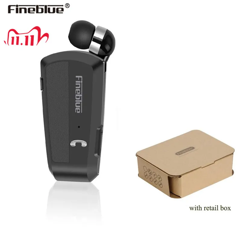 Беспроводные наушники Fineblue F990 с микрофоном деловая Bluetooth гарнитура спортивный