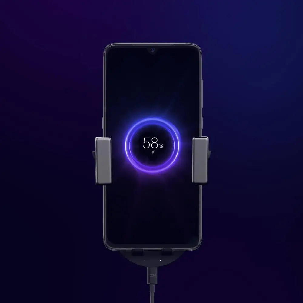 Xiaomi ZMI WCJ10 20 Вт Qi Беспроводное Автомобильное зарядное устройство с автомобильным зарядным устройством Быстрая зарядка держатель телефона для iPhone Xiaomi huawei samsung