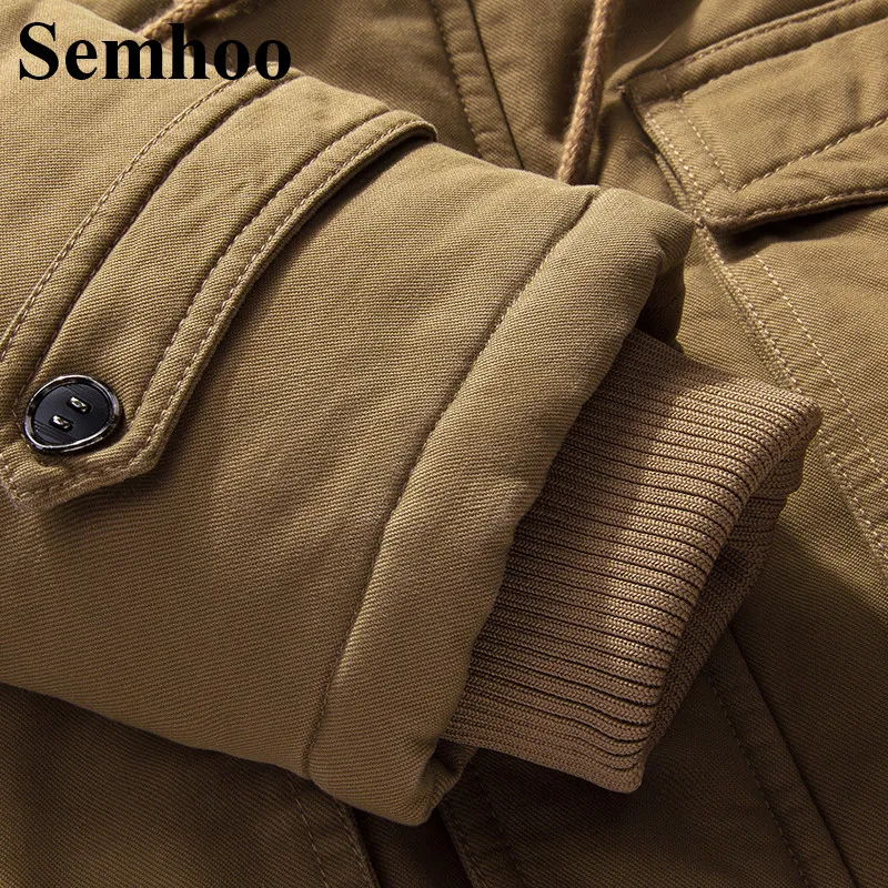 Зимние мужские куртки и пальто для отдыха на открытом воздухе длинная Рабочая куртка хлопок размера плюс флисовая куртка теплая Военная Униформа куртка