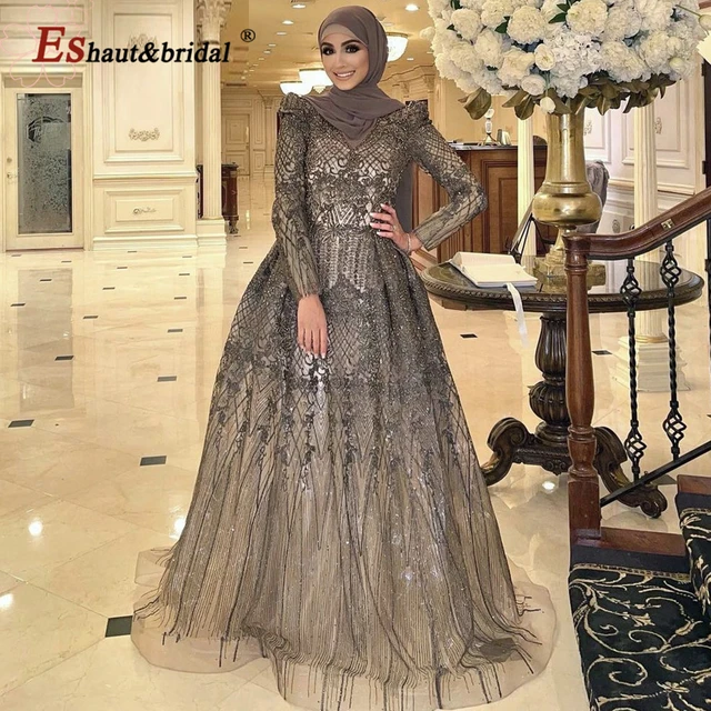 Plus Size Satin Mermaid Long Sleeve Evening Gowns With Deep V Neck,  Illusion Long Sleeves, And Backless Design Perfect For Prom And Parties In  South Africa From Click_me, $125.23 | DHgate.Com