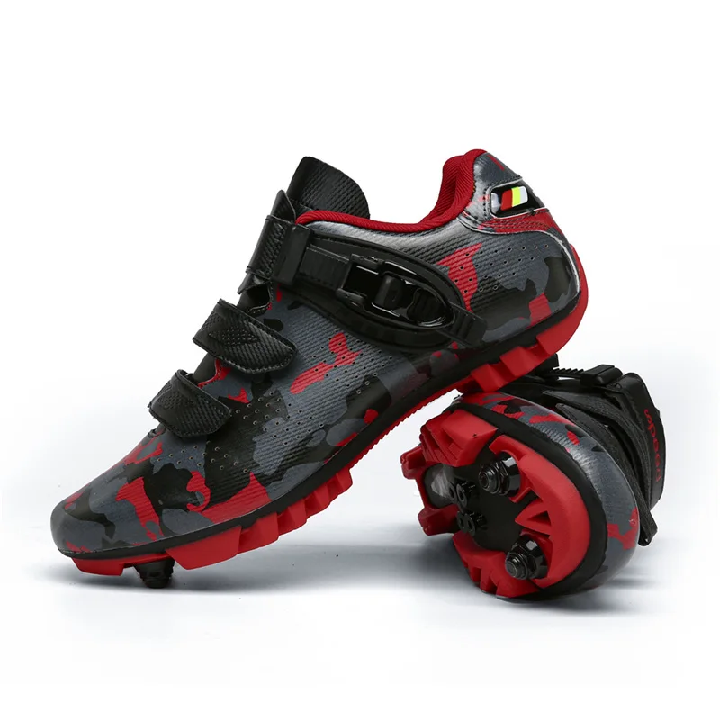 Details about   Professional SPD Cleat Cycling Shoes Mountain Bike Sneakers Men Racing Boots 