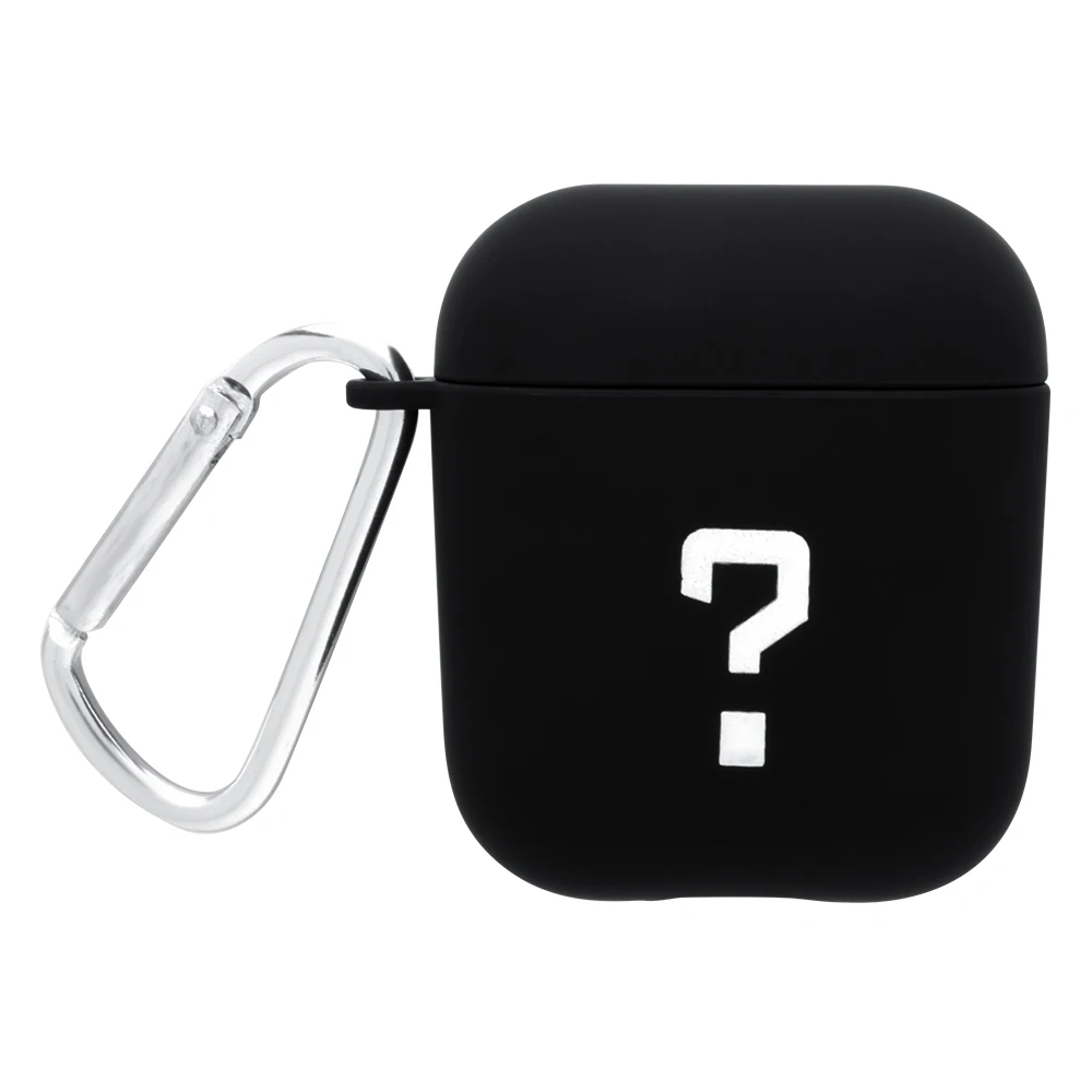 05 Pink smile black case For Airpods 1 2 PC Hard Cover For Air Pods Frosted protective shell Luxury Couple Style Earphone Box Capa - Цвет: 05