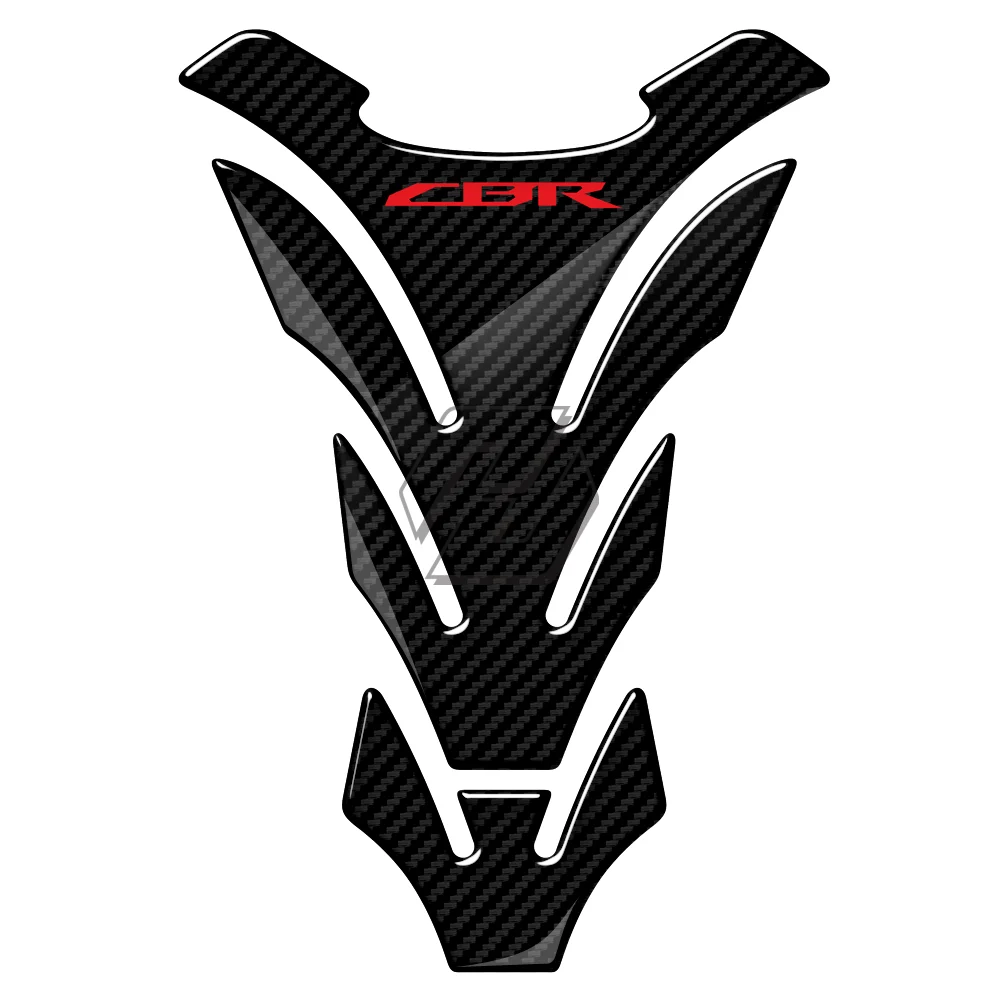 Для Honda CBR 600 900 1000 Tankpad 3D карбон Мотоцикл Танк Pad протектор наклейки - Цвет: C