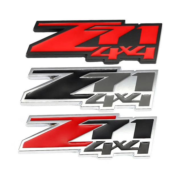 Metal Z71 4x4 Logo Emblem Badge Decal Car Sticker Front Hood Grill Für  Suburban Xtreme Silverado Chevy Colorado, 90 Tage Käuferschutz