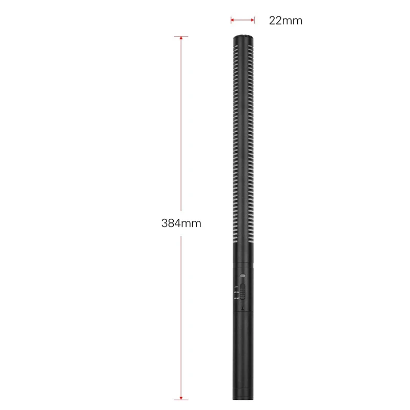 MAMEN KM-M380 Video Interview Microphone with Foam
