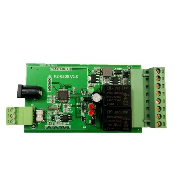 2 способ MODBUS lightning защита RTU485 реле/пульт дистанционного управления световой короб электрических щитков/10A высокий ток