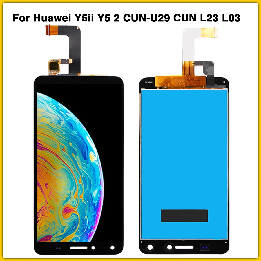 Новый сенсорный ЖК-дисплей Y5 II для Huawei Y5ii 2 CUN-U29 CUN L23 L03 L33 L21 экран дигитайзер в