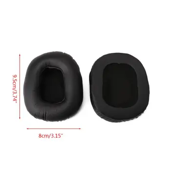

Replace Eapads Earmuffs Cushion for Razer Tiamat 7.1/2.2 Over Surround Sound PC Gaming Headphone Headsets LX9B