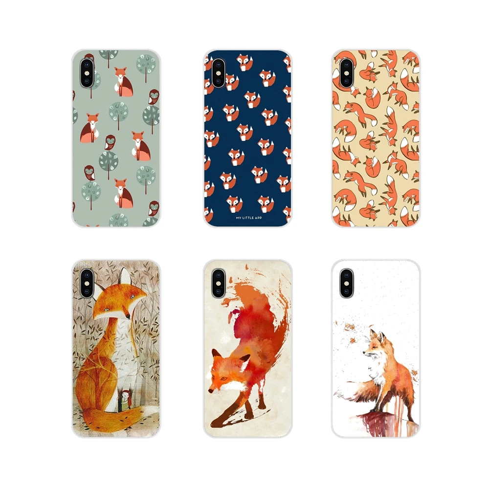 For Xiaomi Redmi 4A S2 Note 3 3S 4 4X 5 Plus 6 7 6A Pro Pocophone F1 Accessories Phone Shell Cases catoon cute lovely fox animal | Мобильные
