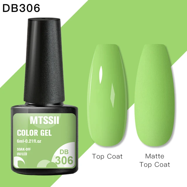Mtssii Reflective Glitter Gel Nail Polish 6ml Sparkling Auroras Laser Nail Gel Nail Art Varnish Semi Permanent Top Base Gel Q15170 NO Reflective