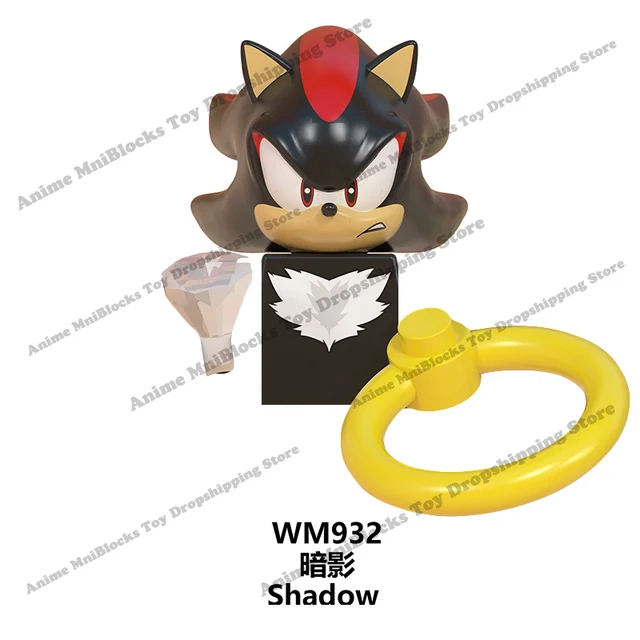 WM6086 WM6087 WM6088 LG1001 anime bricks Sonic Amy Rose Ray Storm Shadow building blocks mini action toy figure Children gifts 1